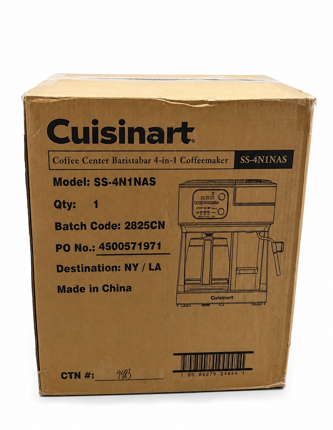 Caja y modelo SS-4N1NAS